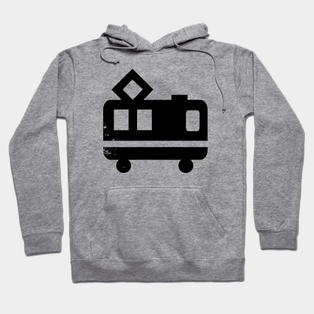 Cute Train Hoodie by PsychicCat